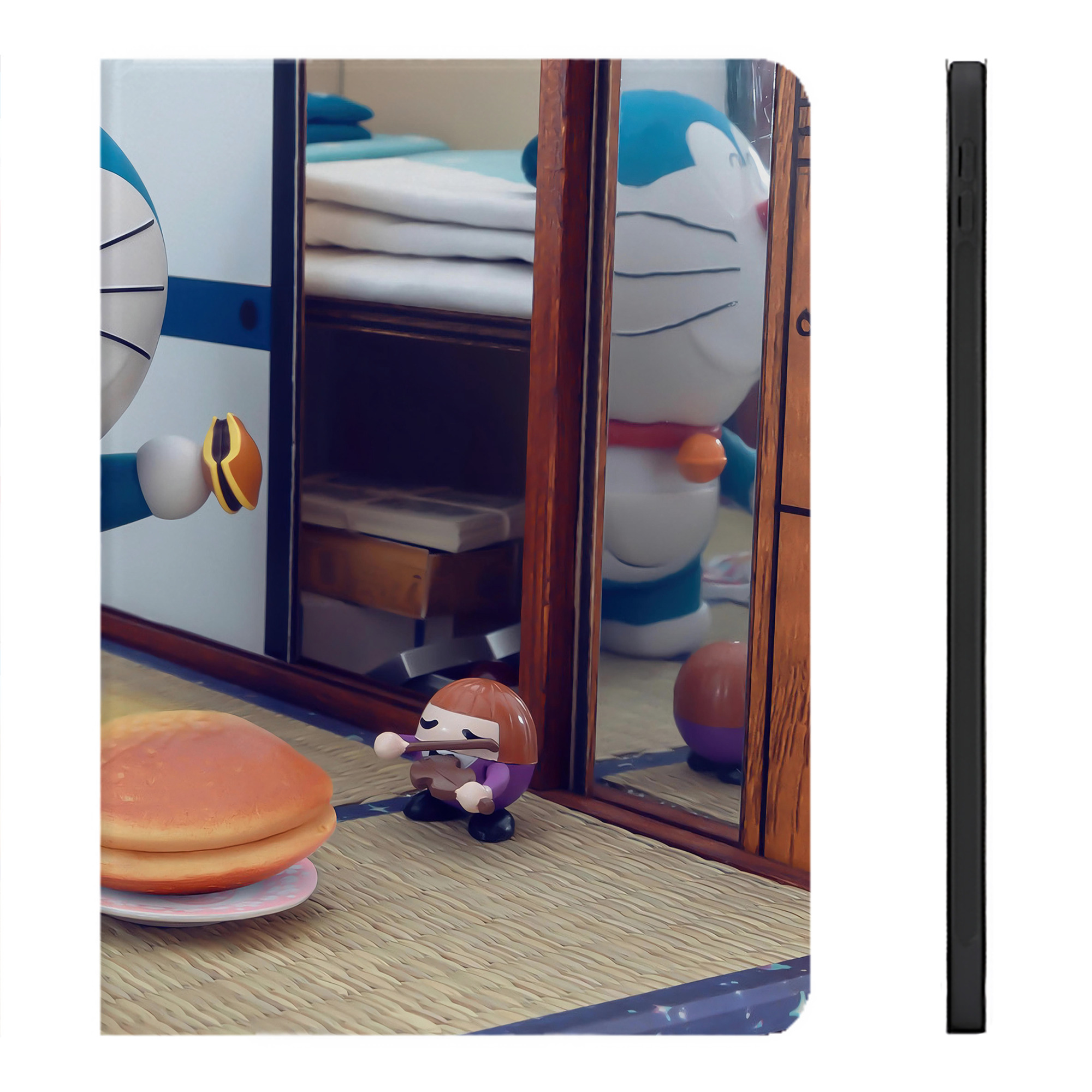 （画像用） ドラえもん Doraemon IPadケース ペンホルダー付き ブックスタイルデザイン